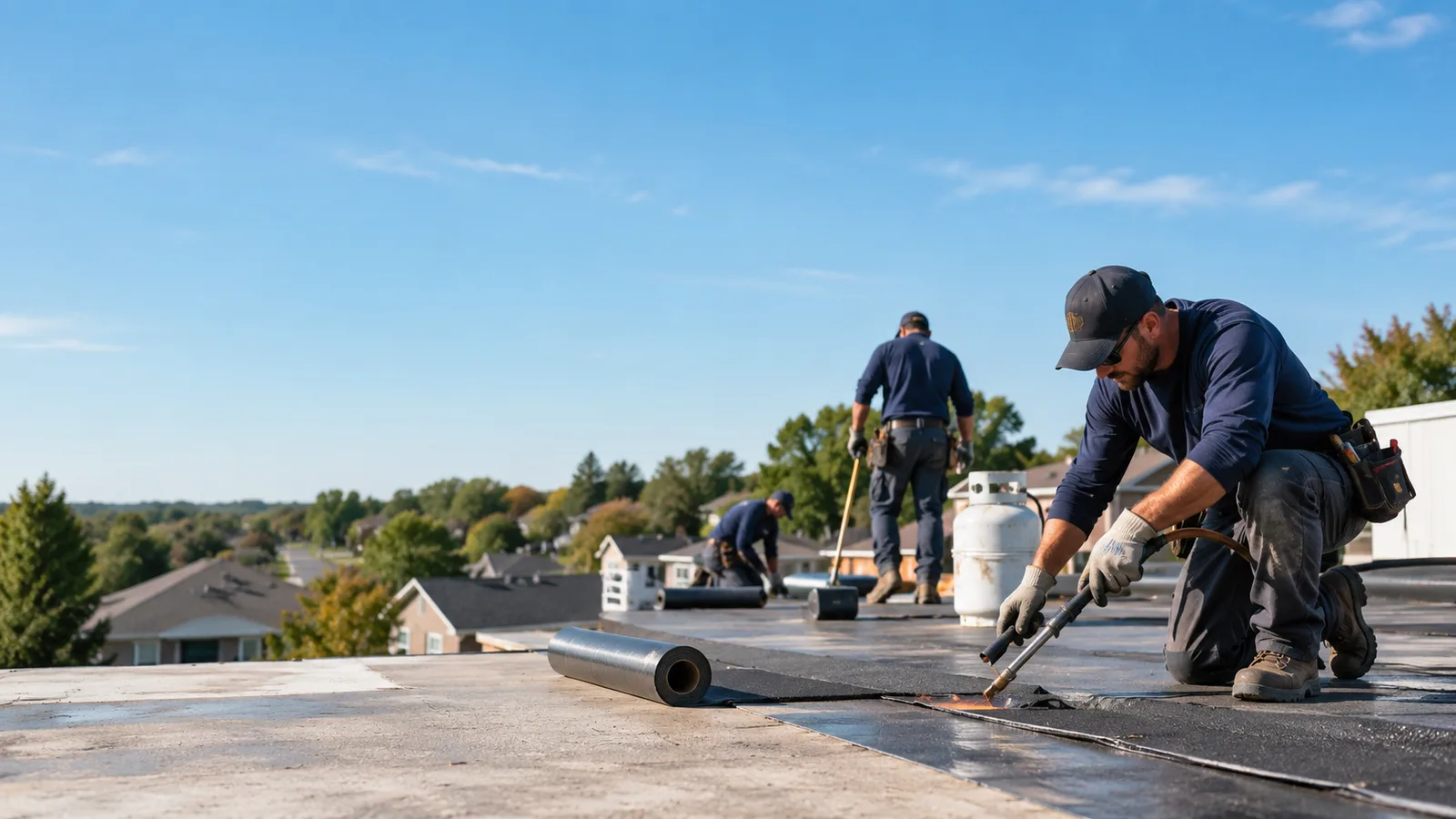 Flat Roof Leak Repair providers in Ettrick, WI